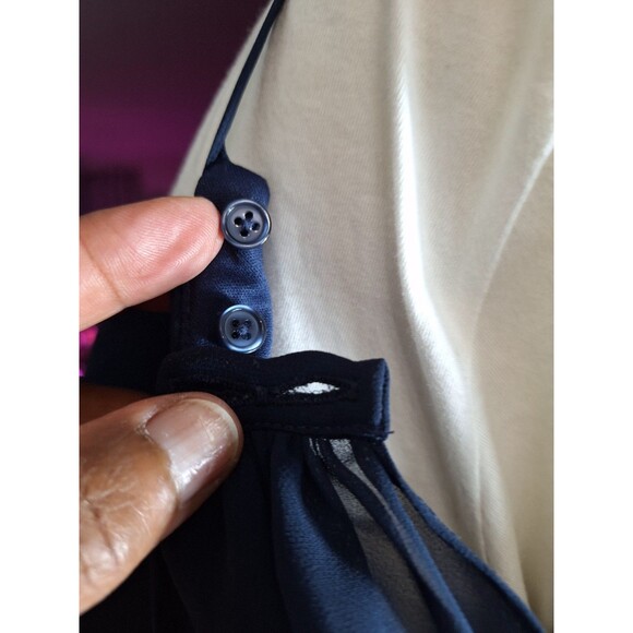 Birdy Grey DEVIN CONVERTIBLE DRESS CHIFFON NAVY Sz XL BRIDESMAID WEDDING FORMAL - Picture 9 of 9